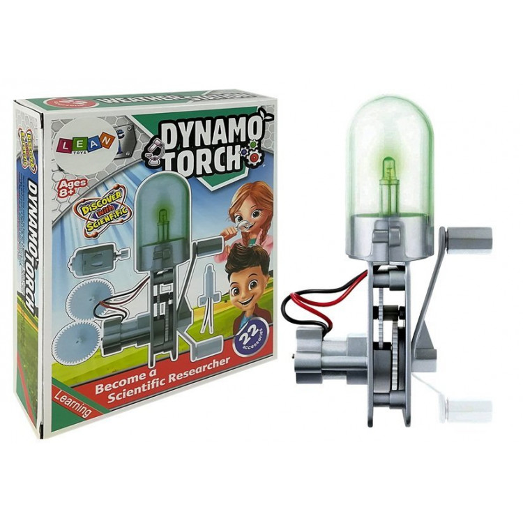 Vzdelávacia žiarovka - dynamo